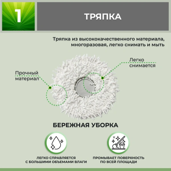 Набор аксессуаров Mini 2 для робота-пылесоса Dreame Bot W10 Pro