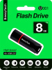 Флешка 8Gb BreezyTech U001, USB 2.0, чёрный