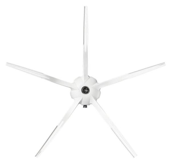 Боковая щетка на 5 лучей для робота-пылесоса Roborock T7S, белая