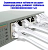 Сетевой кабель RJ45 - витая пара - патчкорд FTP CAT-7 10 Гбит/с POE, бескислородная медь, двойное экранирование, 10 метров, белый