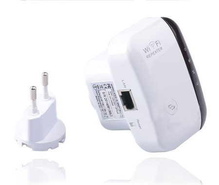 Адаптер - репитер, повторитель, усилитель Wi-Fi сигнала, до 300 Мбит/с, белый