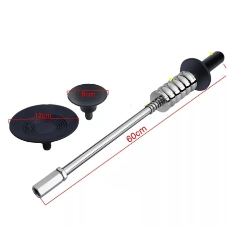 Обратный молоток - инструмент для беспокрасочного удаления и вытягивания вмятин на кузове автомобиля, 2 сильные присоски