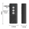 Аудио адаптер D28 приемник-передатчик (TX/RX) Bluetooth v5.3 - AUX 3.5мм, картридер TF, для дома и автомобиля, громкая связь (handsfree)