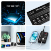 Зарядная станция на 12 USB портов mod. 1012P, 5V1-3.5A 60W, ABS-пластик, черный