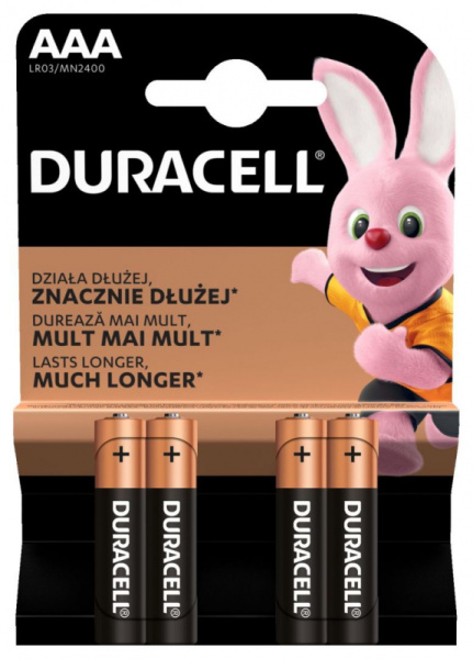 Батарейка - элемент питания DURACELL ААА/LR03 MN2400
