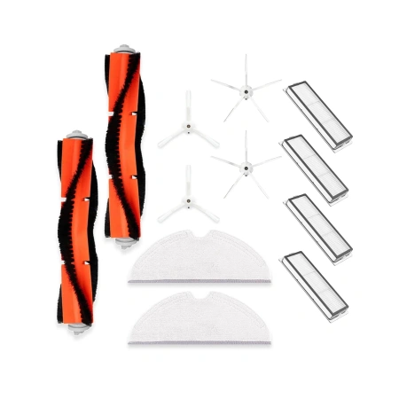 Набор аксессуаров Maxi для робота-пылесоса Roborock T60, белые боковые щетки