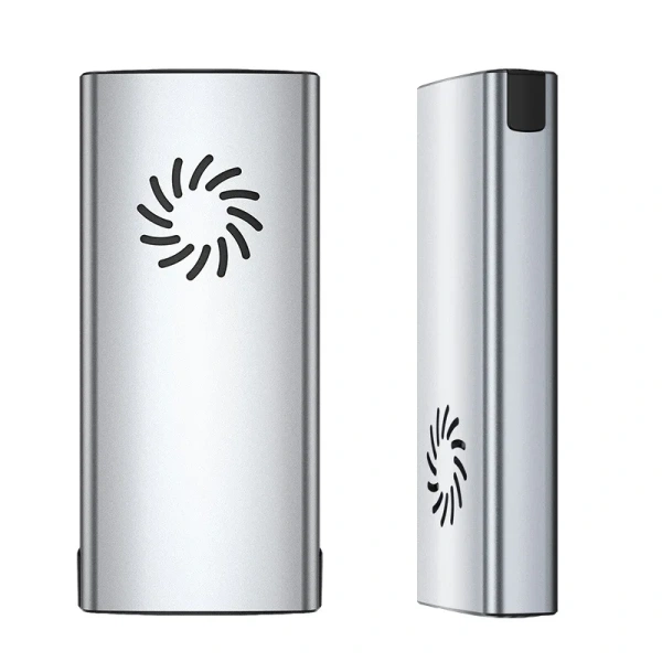 Внешний корпус - бокс для жесткого диска SSD M.2 NVMe 9210 - USB-C/USB-A с активным охлаждением, 10Gbps, алюминий, серебро