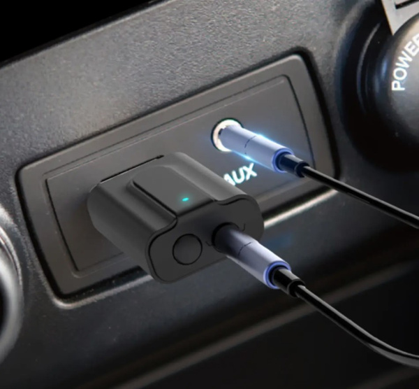 Беспроводной аудио адаптер T10 Hi-Fi, Bluetooth 5.0 RX/TX приемник-передатчик, черный