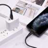 Зарядный USB дата кабель BOROFONE BX37 Lightning, 2.4A, 1м, черный