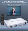 Контроллер видеостены HDMI 4K на 9 экранов 3x3