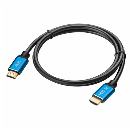 Кабель HDMI v2.1 Premium UltraHD 8K 120Гц, 48 Гбит/с, папа-папа, 20 метров, черный