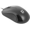 Мышь проводная оптическая Defender Optimum MB-160, 1000dpi, черный