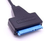 Адаптер - переходник - кабель SATA - USB3.1 Type-C для жесткого диска SSD/HDD 2.5″, черный