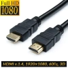 Кабель HDMI - HDMI v1.4, папа-папа, 0,5 метра, черный