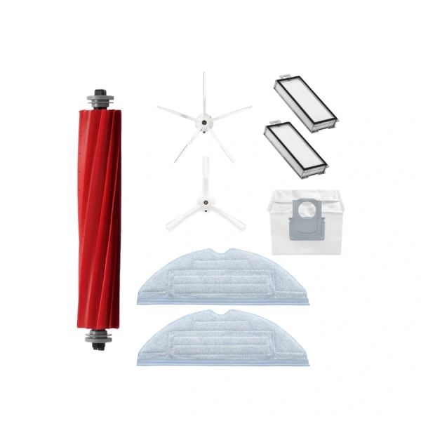 Набор аксессуаров Medium для робота-пылесоса Roborock Q7 Max+, белые боковые щетки