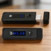 Удлинитель сигнала HDMI по Wi-Fi до 60 метров, активный, FullHD 1080p, комплект, черный