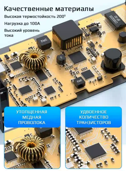 Зарядная станция на 100 USB портов mod. 1100P800WB, 5V2A/800W, активное охлаждение