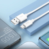 Зарядный USB дата кабель HOCO X87 Type-C, 3.0A, 1м, белый