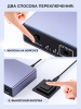 Адаптер - 2-х портовый KVM-переключатель DisplayPort v1.4 – 8K 60Гц / 4K 240Гц, USB3.0, HDR, алюминий