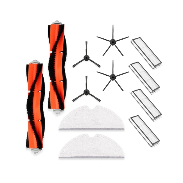 Набор аксессуаров Maxi для робота-пылесоса Roborock S50, черные боковые щетки