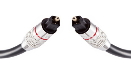 Кабель оптический (Toslink/SPDIF) PRO, усиленный, 15 метров, черный