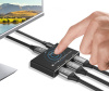 Переключатель-разветвитель (свитч-сплиттер) DisplayPort v1.4 – 3×1 Bi-Direction 8K 30Гц / 4K 144Гц, черный