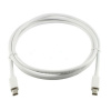 Кабель Mini DisplayPort - Mini DisplayPort, папа-папа, 1,8 метра, белый