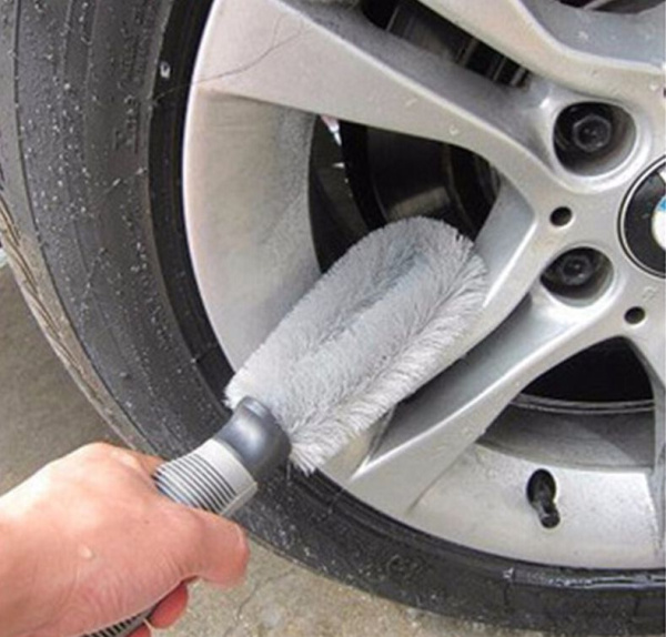 Щетка - ершик для мойки колесных дисков, чистки арок, моторного отсека автомобиля