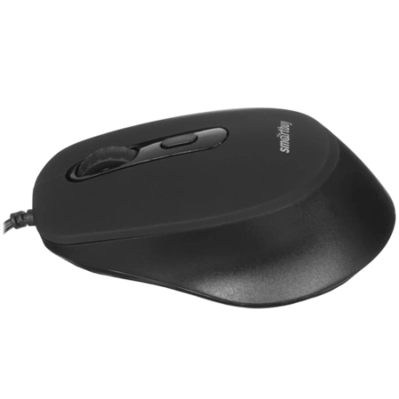 Мышь проводная Smartbuy 265-K ONE (SBM-265-K), тихий клик, черный