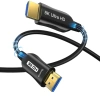 Кабель HDMI v2.1 Optical UltraHD 8K 60Гц / 4K 120Гц, поддержка HDR, ARC, 48 Гбит/с, 2 метра, черный