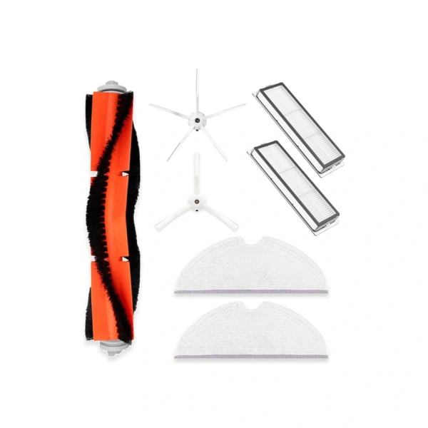 Набор аксессуаров Medium для робота-пылесоса Roborock S502, белые боковые щетки