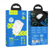 Зарядное устройство сетевое - блок питания HOCO N27, 1 USB Type-C PD20W, белый