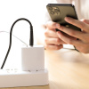 Зарядный USB дата кабель BOROFONE BX37 Lightning, 2.4A, 1м, черный