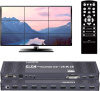 Контроллер видеостены HDMI v2.0 UltraHD 4K PRO до 9 экранов 3x3, оптика (Toslink/SPDIF), RS232, пульт ДУ