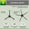 Набор аксессуаров Medium для робота-пылесоса Roborock S7, черные боковые щетки