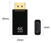 Адаптер - переходник DisplayPort - HDMI 4K 60Hz mini, черный