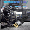 Кабель DisplayPort - DisplayPort v2.1 16K30Hz / 8K60Hz / 4K240Hz, 80Gps, 12bit, папа-папа, 1.5 метра, черный