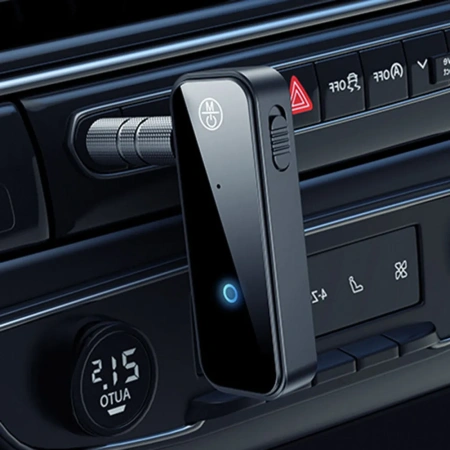 Аудио адаптер C28 приемник-передатчик (TX/RX) Bluetooth v5.3 - AUX 3.5мм, для дома и автомобиля, громкая связь (handsfree)