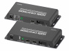 KVM-удлинитель HDMI USB по оптическому кабелю SC до 20км, комплект, черный
