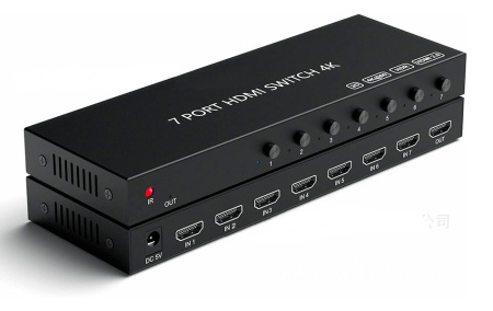 Переключатель - свитч HDMI 7x1, UHD 4K 60Hz