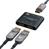 Переключатель-разветвитель (свитч-сплиттер) DisplayPort v1.4 – 2×1 Bi-Direction 16K 60Гц / 8K 120Гц / 4K 240Гц, черный