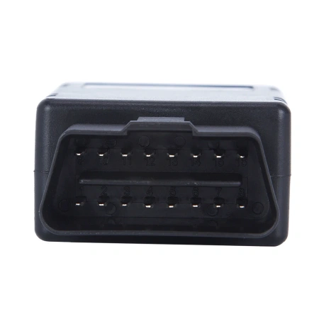 Автосканер ELM327 OBD2 v2.1 - aдаптер OBDII ver2.1, Bluetooth v5.1, с индикацией работы, черный
