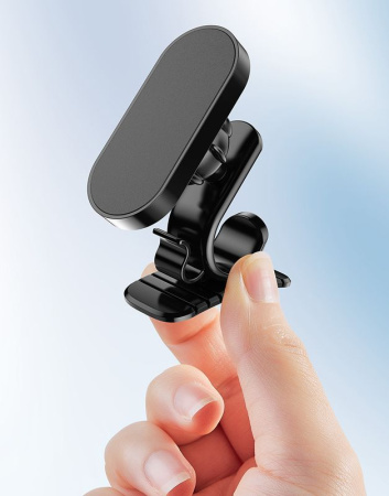 Автомобильный магнитный держатель для телефона на панель MOD06, черный
