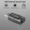 Звуковой адаптер - внешняя звуковая карта USB 3D 2.1/5.1-канальная