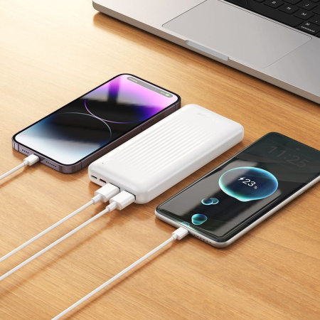 Портативное зарядное устройство Borofone BJ78 Power bank 10000mAh, белый