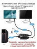 Переключатель-разветвитель (свитч-сплиттер) DisplayPort v1.4 – 2×1 Bi-Direction – 8K 60Гц / 4K 120Гц, 32.4 Гбит/с, алюминий