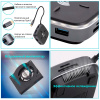 Адаптер - док-станция 9in1 USB3.1 Type-C на RJ45 (LAN) - HDMI 4K - 3x USB3.0 - USB3.1 Type-C - SD/TF - беспроводное ЗУ