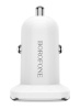 Автомобильное зарядное устройство USB BOROFONE BZ12, 2.4A, 2 USB, белый