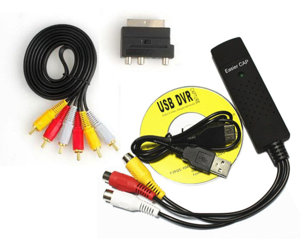 Карта видеозахвата USB2.0 EasierCAP PLUS (Scart)