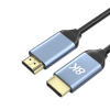 Кабель DisplayPort - HDMI, UltraHD 8K60Hz / 4K240Hz, папа-папа, 1,8 метра, черный